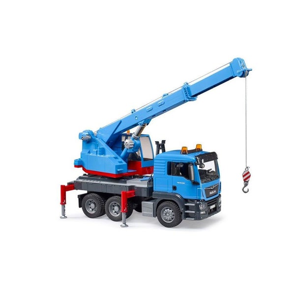 Bruder 1:16 Man TGS Crane Construction Utility Truck Scale Model Kids Toy 3y+ Carousel 2