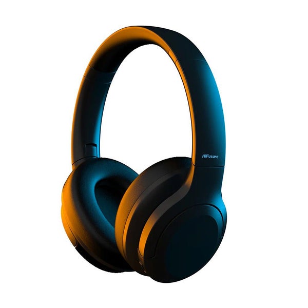 Hifuture FutureTour Active Noise Cancelling Bluetooth High Bass Headphones Black Carousel 1