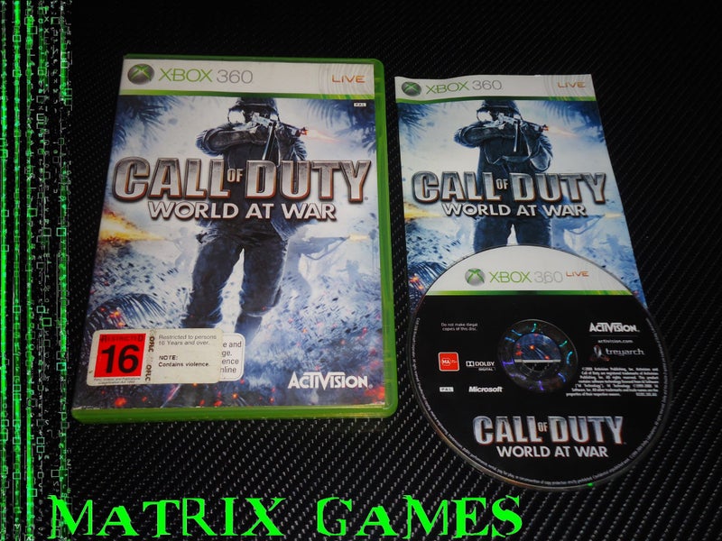 Call of Duty: World at War (Xbox 360, 2008) Carousel 1
