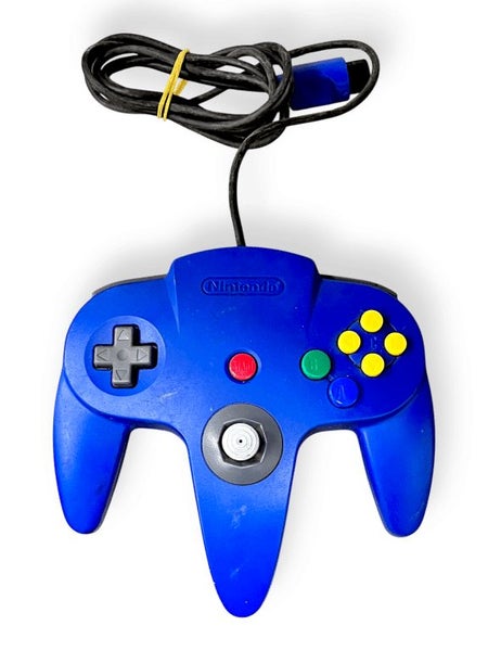 Genuine Nintendo 64 Controller BLUE N64 Carousel 1