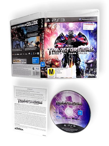 Transformers: Rise of the Dark Spark (PS3) *MINT COMPLETE* Carousel 1