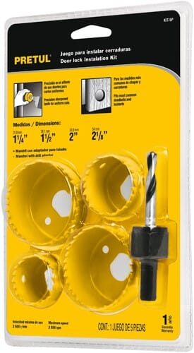 Hole Saw Set 5-pce 32mm-53mm Carousel 1