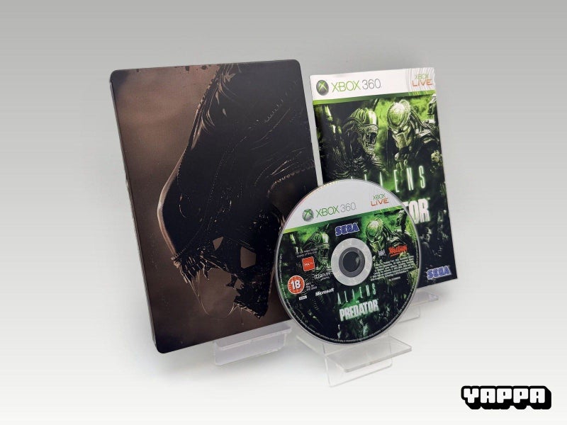 Xbox 360 • Aliens vs. Predator Survivor Steelbook Edition • CIB Carousel 1