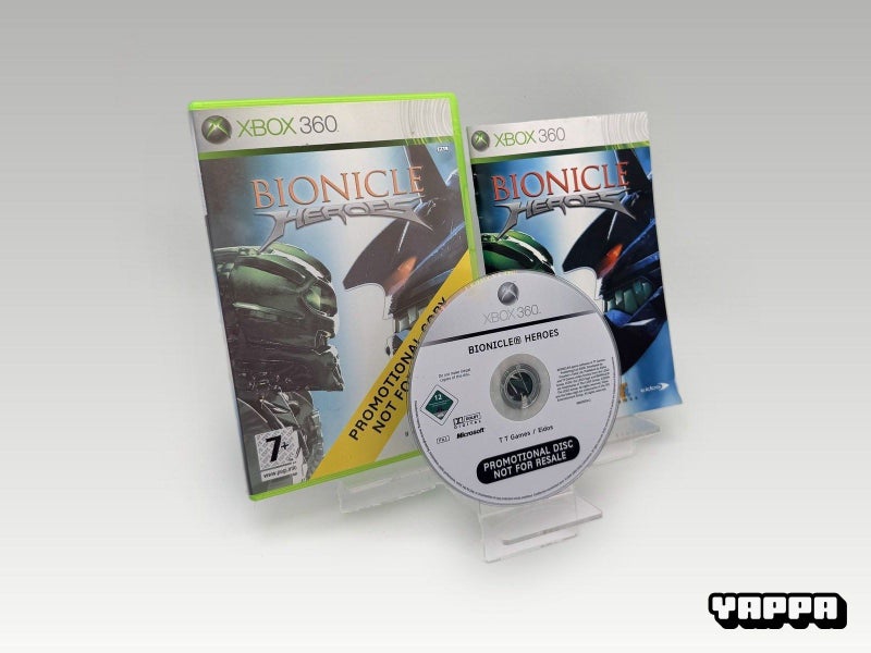 Xbox 360 • Bionicle Heroes (Not For Resale) Promo • CIB Carousel 1
