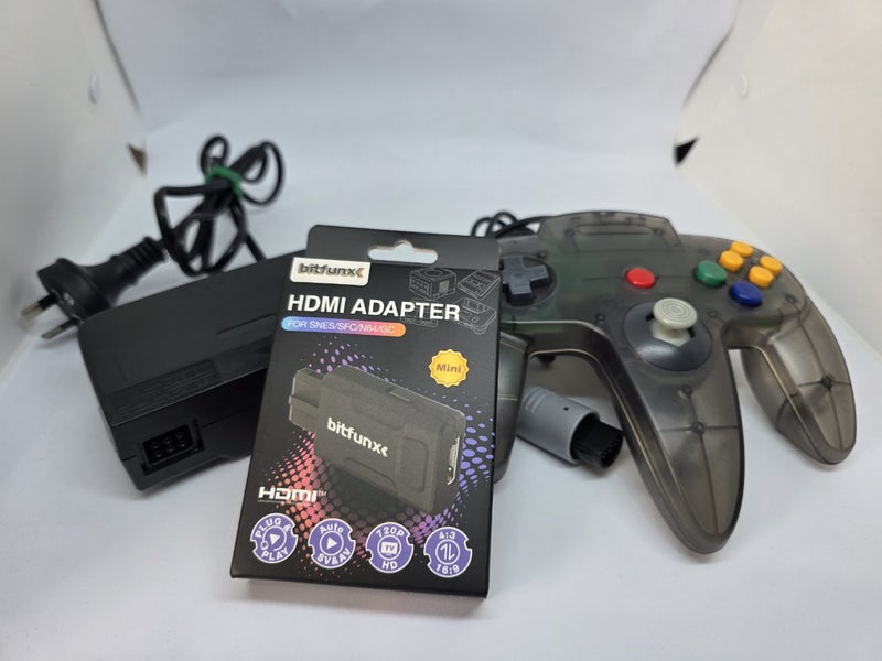 Nintendo 64 console with HDMI Converter - N64 Carousel 2