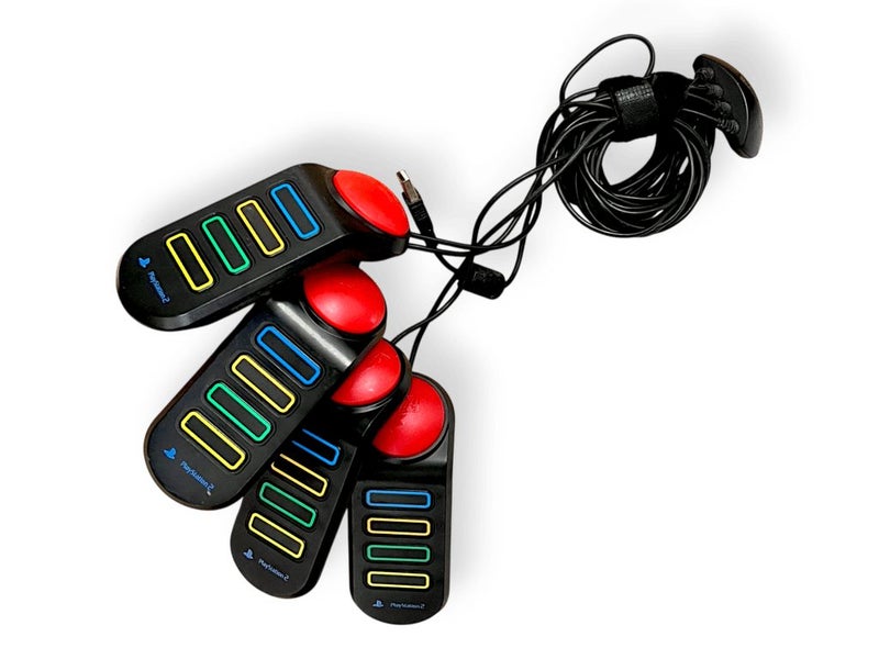 Buzz! Controllers x 4 (PS2) BUZZERS - Good Condition! Carousel 2