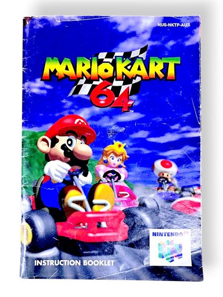 Mario Kart 64 Instruction Booklet - NUS-NKTP-AUS (N64) Carousel 1