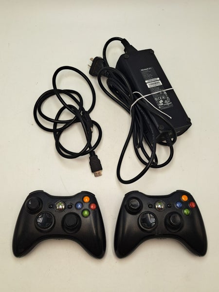 * 250GB Slim Xbox 360 Console w/ 2 Controllers & Cables! * Carousel 5
