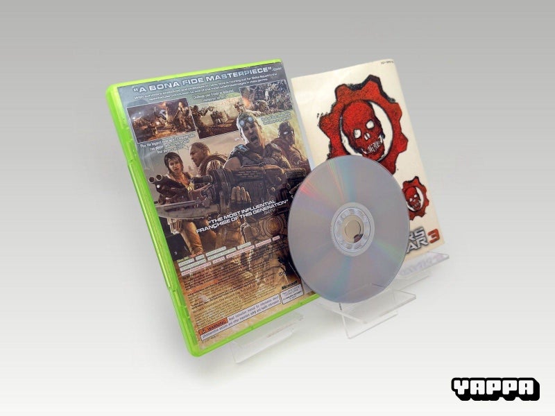 Xbox 360 • Gears of War 3 + Stickers • No Manual Carousel 2