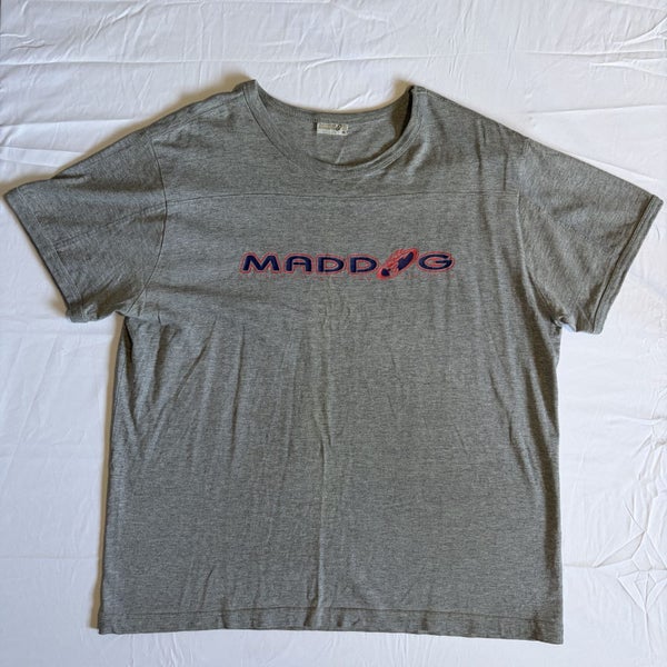 MADDOG Gray Graphic Short Sleeve T-Shirt XL