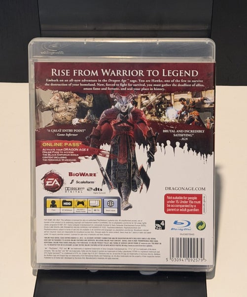 Dragon Age II PS3 PAL Complete w/ Manual – $1 Reserve Carousel 2