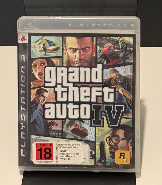 Grand Theft Auto IV GTA 4 PS3 PAL – $1 Reserve Carousel 1