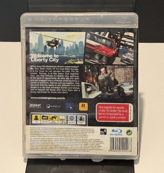 Grand Theft Auto IV GTA 4 PS3 PAL – $1 Reserve Carousel 2