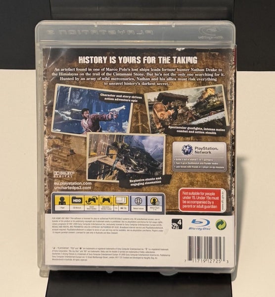Uncharted 2 Among Thieves PS3 PAL Complete – $1 Reserve Carousel 2