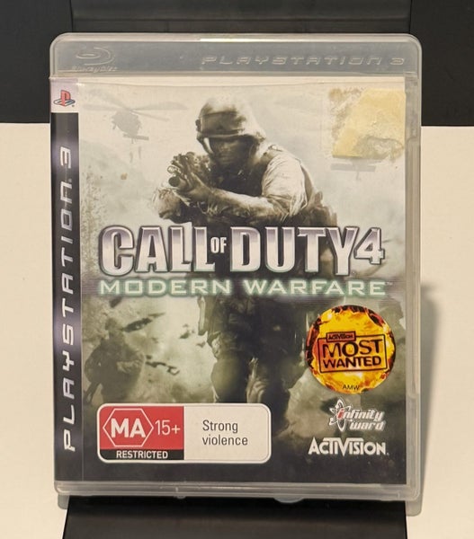 Call of Duty 4 Modern Warfare PS3 PAL Complete – $1 Reserve Carousel 1