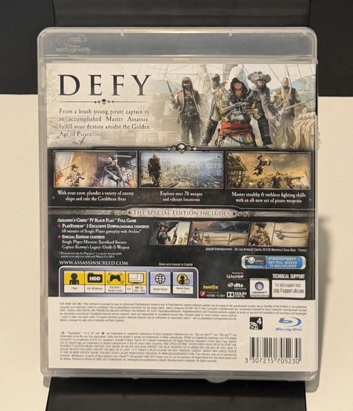 Assassin’s Creed IV Black Flag Special Edition PS3 PAL – $1 Reserve Carousel 2