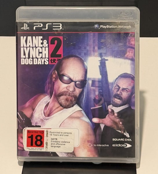 Kane & Lynch 2 Dog Days PS3 PAL w/ Manual – $1 Reserve Carousel 1