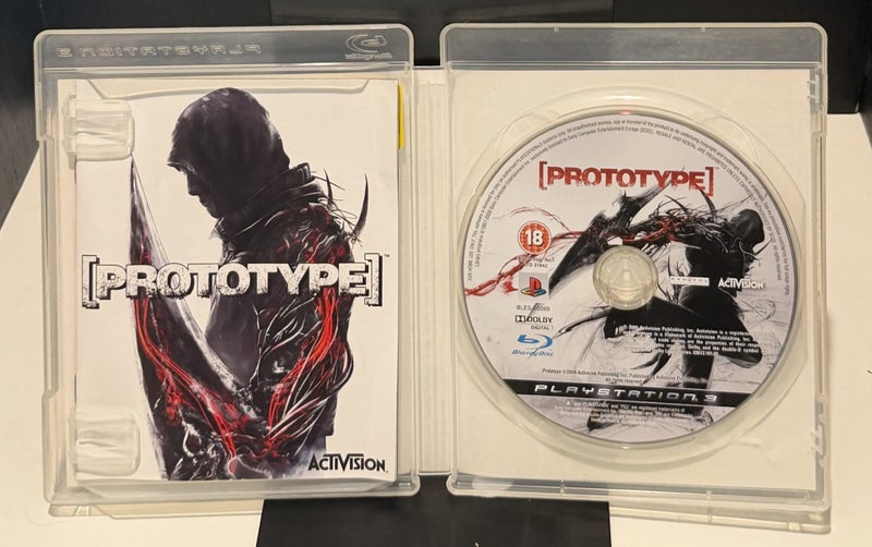 Prototype PS3 PAL w/ Manual – $1 Reserve Carousel 3
