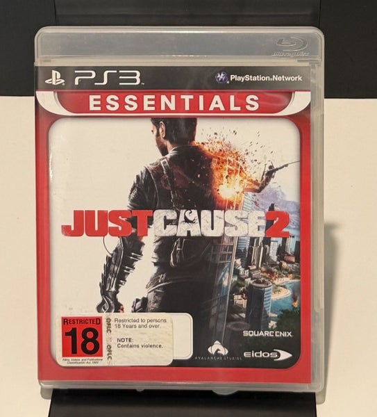Just Cause 2 PS3 Essentials PAL w/ Manual – $1 Reserve Carousel 1