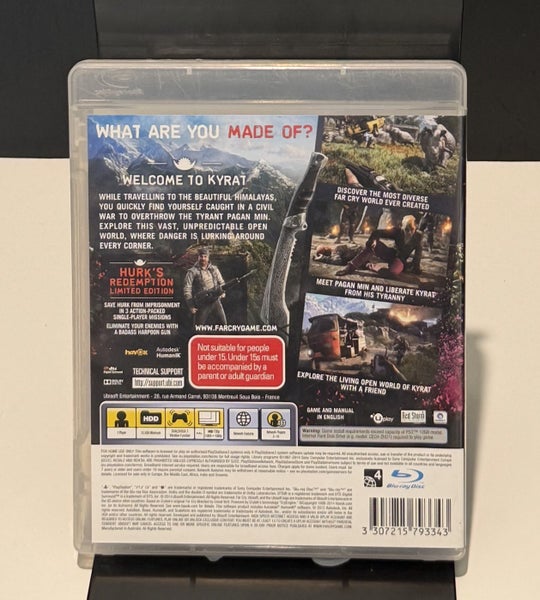Far Cry 4 Limited Edition PS3 PAL w/ Manual – $1 Reserve Carousel 2