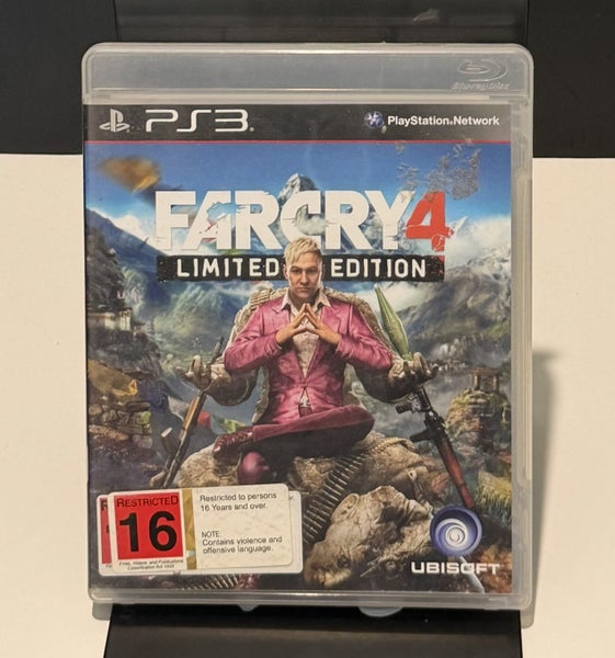 Far Cry 4 Limited Edition PS3 PAL w/ Manual – $1 Reserve Carousel 1