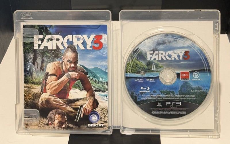 Far Cry 3 PS3 PAL w/ Manual – $1 Reserve Carousel 3
