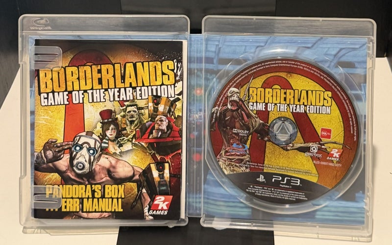 Borderlands Game of the Year Edition PS3 PAL w/ Manual – $1 Reserve Carousel 3