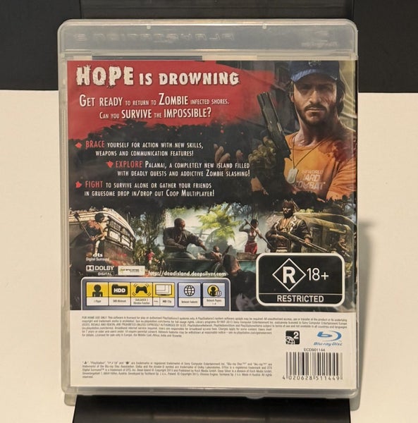 Dead Island Riptide PS3 PAL w/ Manual – $1 Reserve Carousel 2