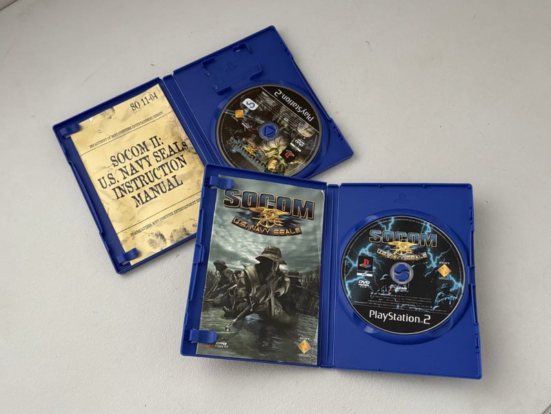 PlayStation 2: SOCOM II: U.S. Navy SEALs and the first SOCOM: U.S. Navy SEALs. Carousel 3