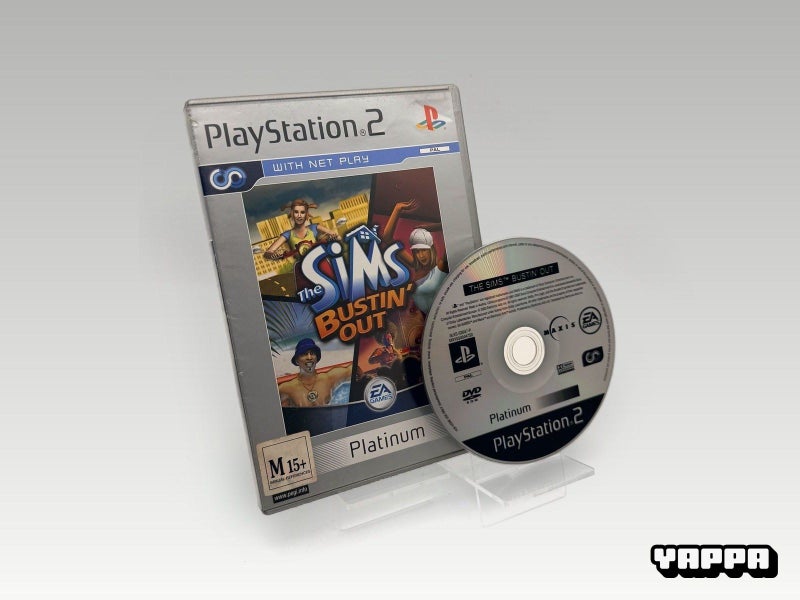 PS2 • The Sims Bustin' Out (Platinum) • No Manual Carousel 1