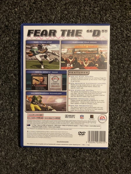 Madden 2005 (PS2) Carousel 2