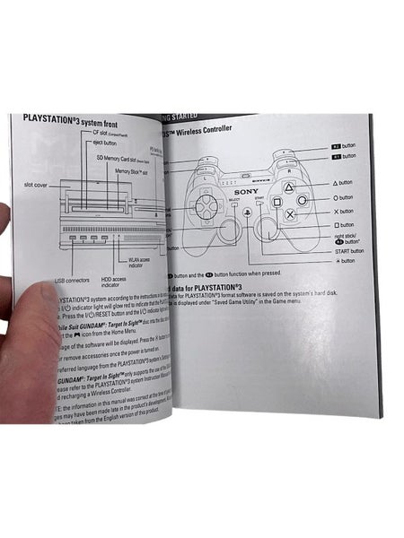 Mobile Suit Gundam Target in Sight (PS3) *MANUAL ONLY* Carousel 4