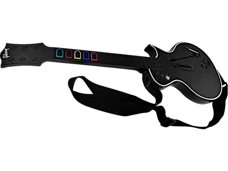Gibson Les Paul Guitar Hero (Wireless Xbox 360) Guitar 95339-805 + Game BUNDLE Carousel 2