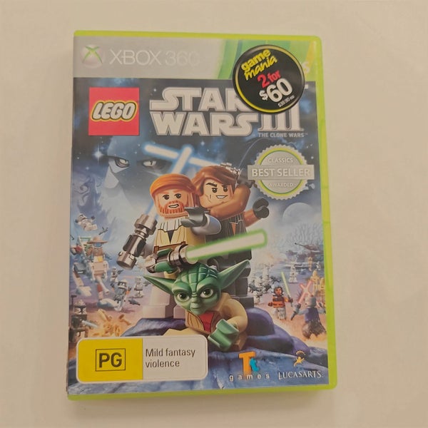Lego Star Wars 3 The Clone Wars - Xbox 360 game Carousel 1