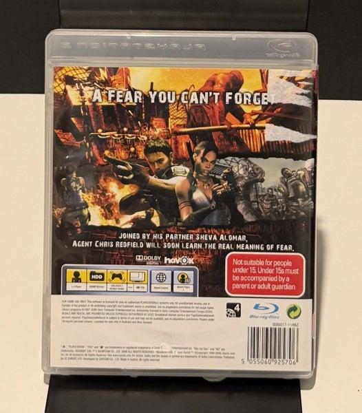 Resident Evil 5 PS3 PAL w/ Manual – $1 Reserve Carousel 2