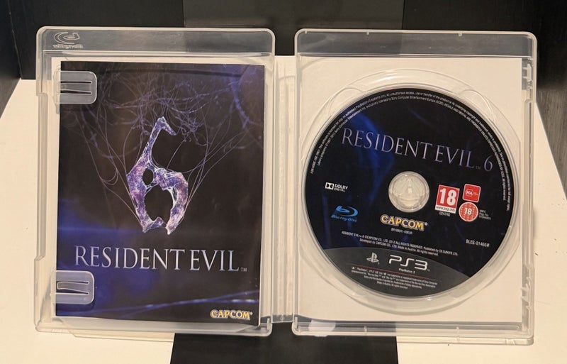 Resident Evil 6 PS3 PAL w/ Manual – $1 Reserve Carousel 3