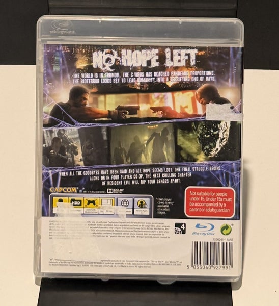 Resident Evil 6 PS3 PAL w/ Manual – $1 Reserve Carousel 2