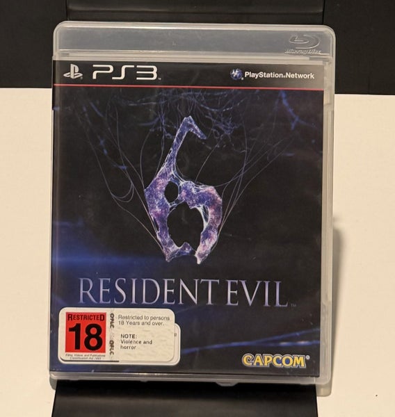 Resident Evil 6 PS3 PAL w/ Manual – $1 Reserve Carousel 1