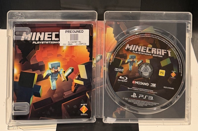 Minecraft PlayStation 3 Edition PS3 PAL – $1 Reserve Carousel 3