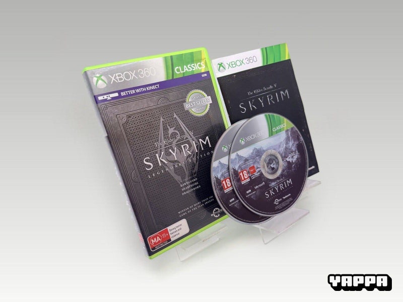 Xbox 360 • The Elder Scrolls V: Skyrim (Classics) Legendary Edition • CIB Carousel 1
