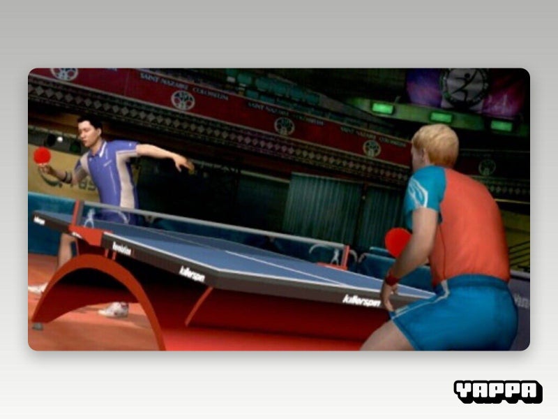 Xbox 360 • Table Tennis Rockstar Games Artwork Damage • CIB Carousel 5