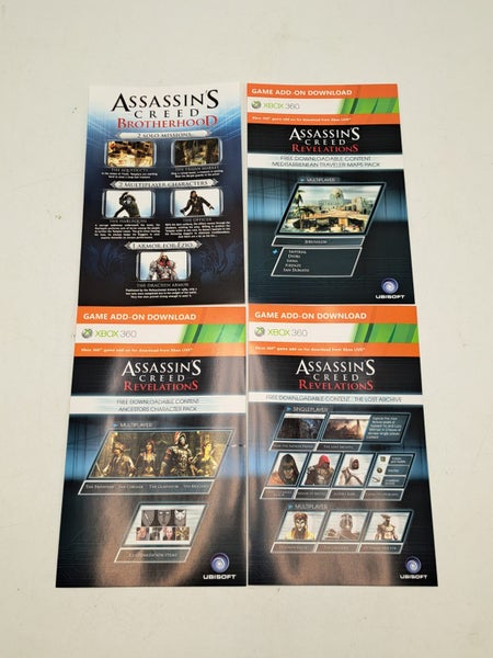 * -Xbox 360- Assassin's Creed Anthology (COMPLETE) * Carousel 10