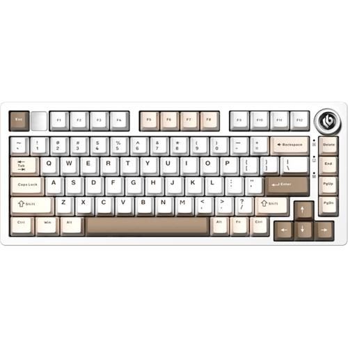LEOBOG Hi75c PRO 75% Tri-mode Mechanical Keyboard - Brown Aluminium Alloy Cover Carousel 1