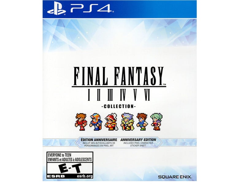 Final Fantasy I-VI Collection Anniversary Edition PS4 Carousel 1