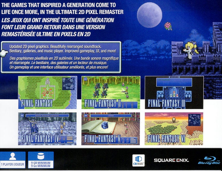 Final Fantasy I-VI Collection Anniversary Edition PS4 Carousel 2
