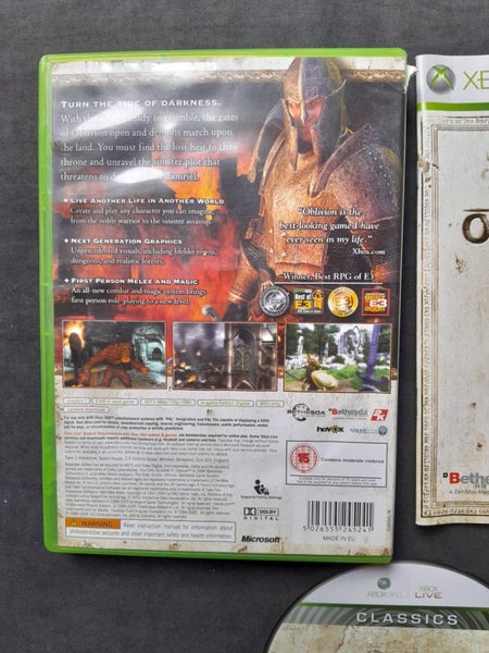 The Elder Scrolls 4 Oblivion Xbox 360 Carousel 2