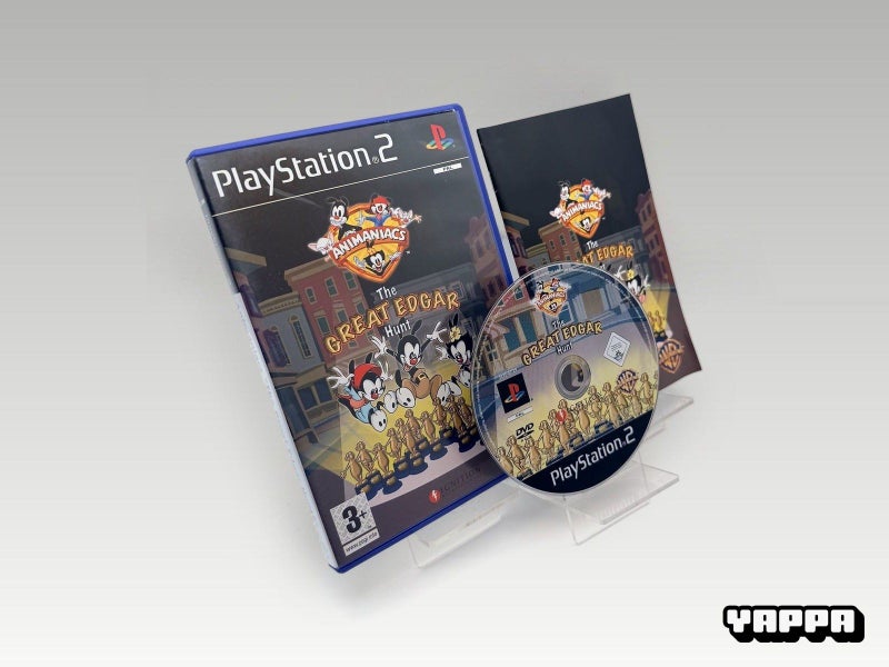 PS2 • Animaniacs: The Great Edgar Hunt • CIB Carousel 1