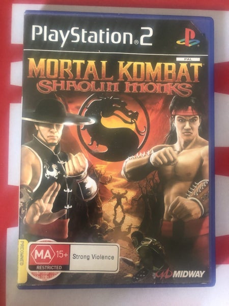 $1 res PS2 game Mortal Kombat Shaolin Monks good condition Carousel 1
