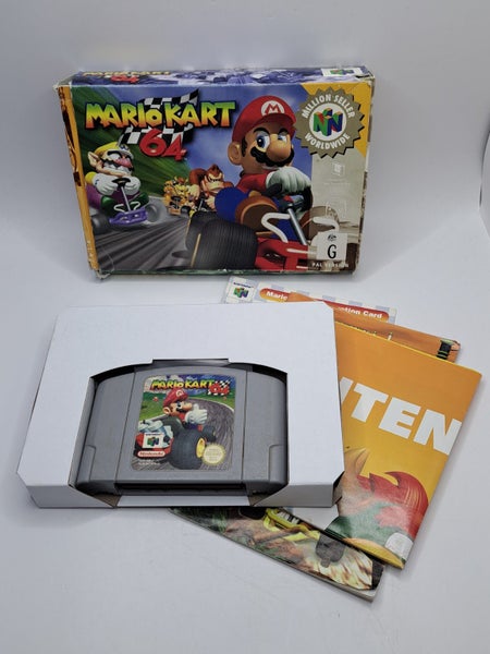 * -N64- Mario Kart 64 (Complete in Box) * Carousel 1