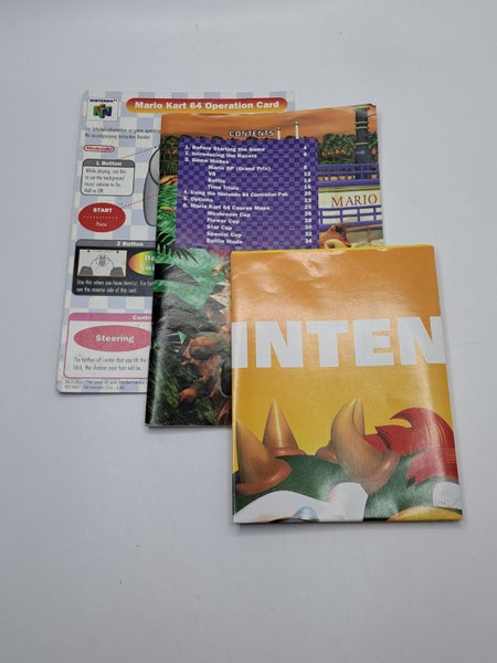 * -N64- Mario Kart 64 (Complete in Box) * Carousel 2
